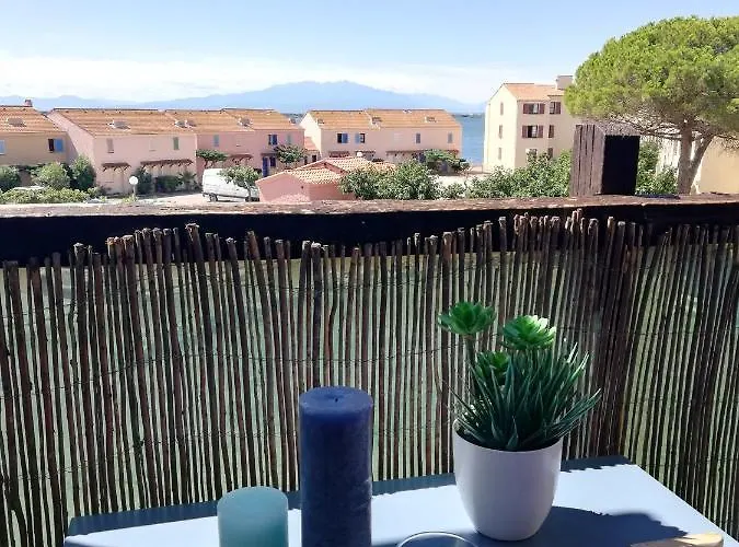 Appartement Tout Confort A Cap Coudalere Avec Vue Magnifique Sur Le Canigou Au Bord Du Lac - Check In Automatise - Parking Gratuit - Aire De Jeux D\'Enfants -